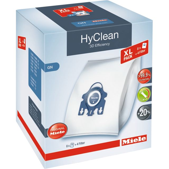 Miele Hyclean 3D Efficiency Dustbag GN XL Pack